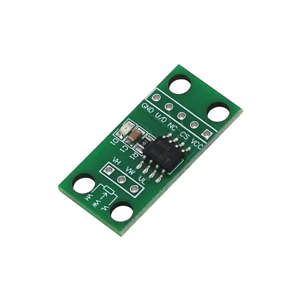 X9C103S/X9C503S module 10K/50K adjustable 100th order digital potentiometer circuit board module