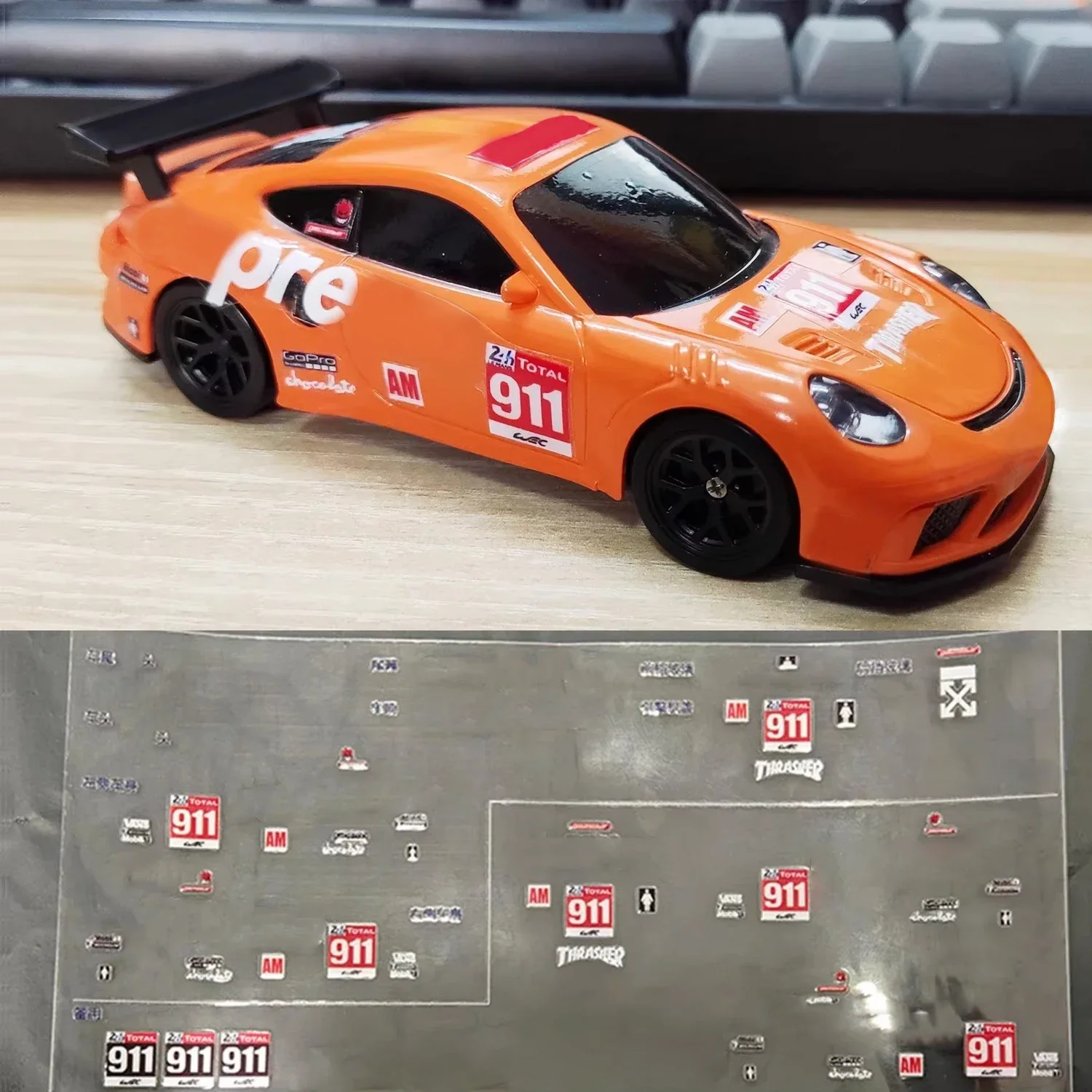 RC Drift Car Stickers 1/43 Mini Remote Control Car Decoration Stickers 4301 4303 4304 Remote Control Drift Car Special Stickers