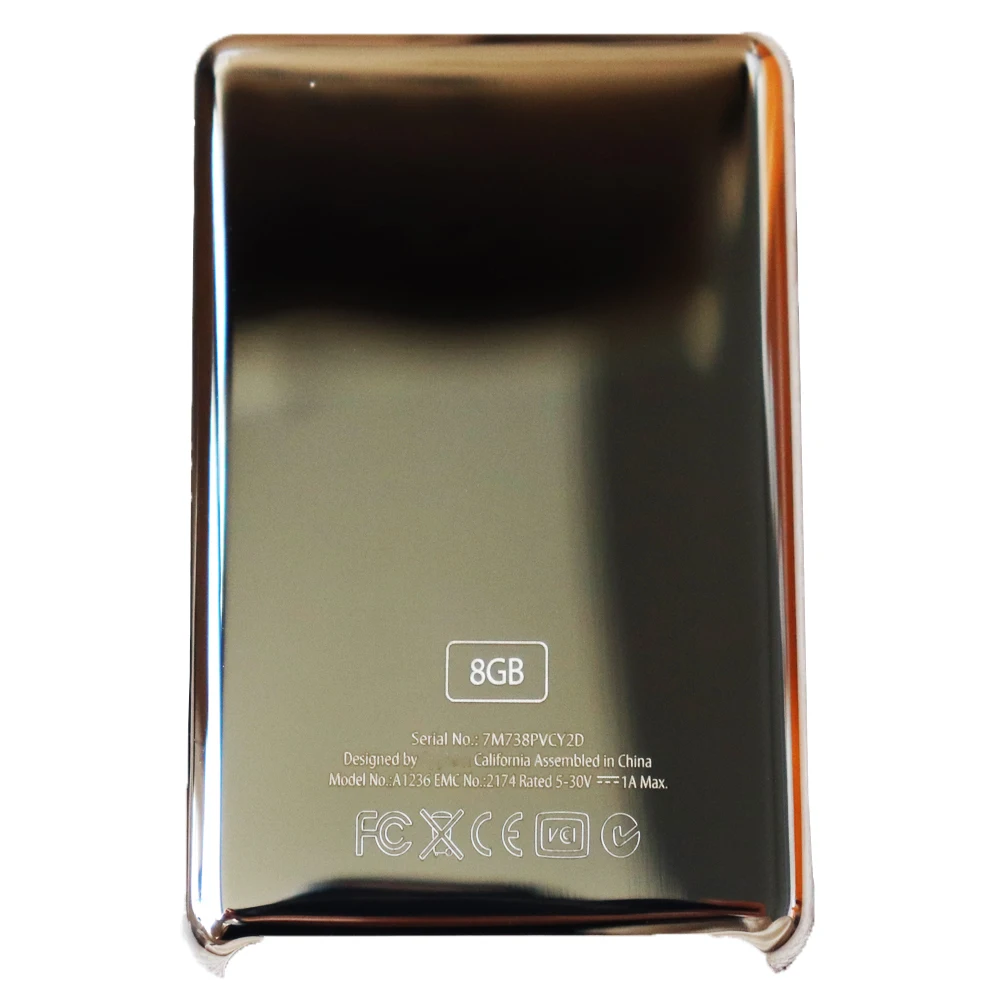 Image of Ersatz-Gehäuseabdeckung aus Metallrückseite für iPod Nano 3. Generation, 4 GB, 8 GB, ohne Logo