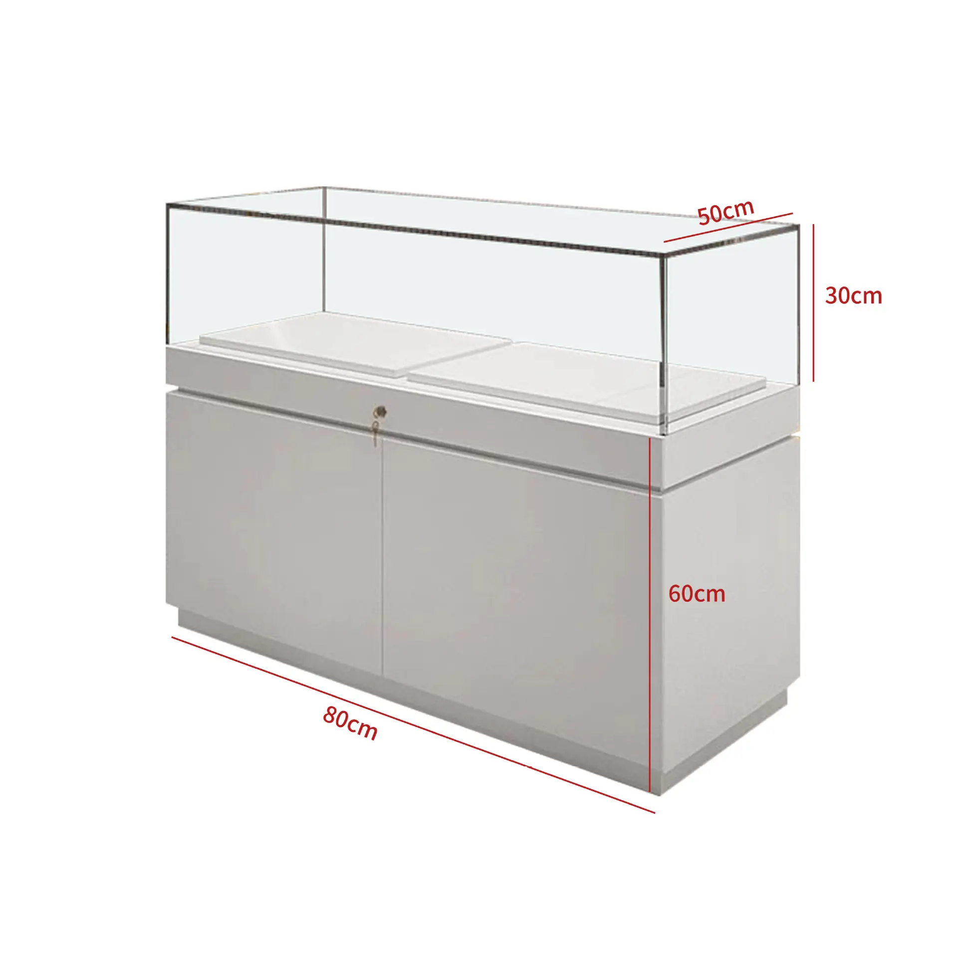 Museum Display Cabinet Antique Calligraphy and Painting Exhibition Showcase Enterprise Exhibition Hall Product Counter