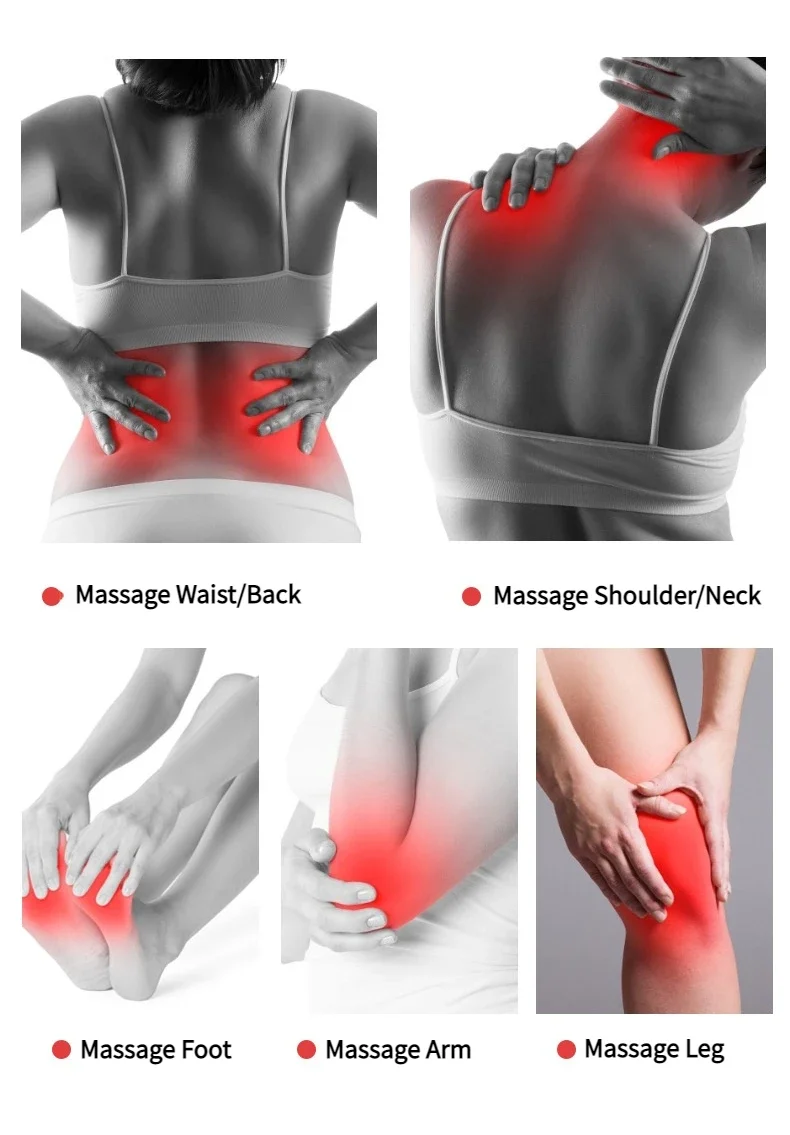 TPE Fascia Ball Lacrosse Muscle Relaxation Exercise Sports Fitness Yoga Peanut Massage Ball Trigger Point Stress Pain Relief