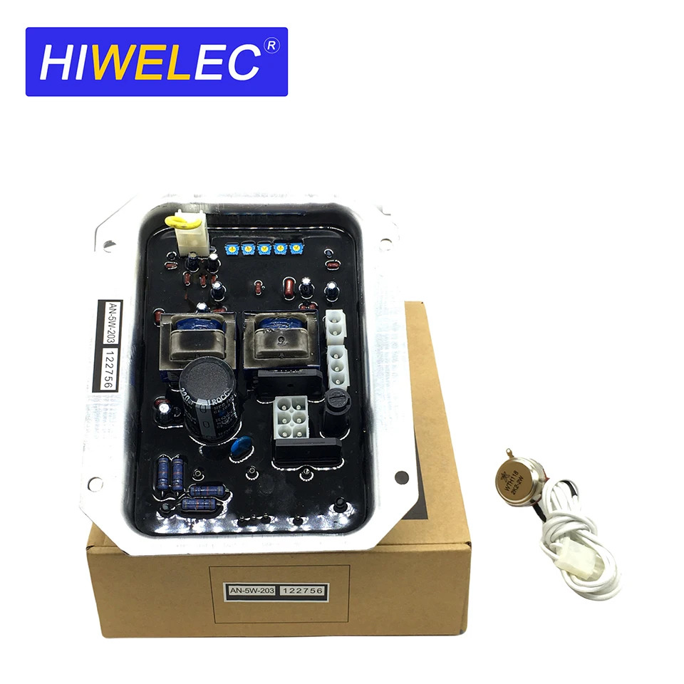 Denyo Generator Parts AVR AN-5W-203 Automatic Voltage Regulator Stabilizer Control Module Diesel Genset Accessories