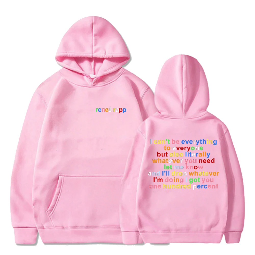 Renee Rapp Everything To Everyone Merch Hoodie Long Sleeve Streetwear Men Women Hooded Sweatshirt Fashion Clothes