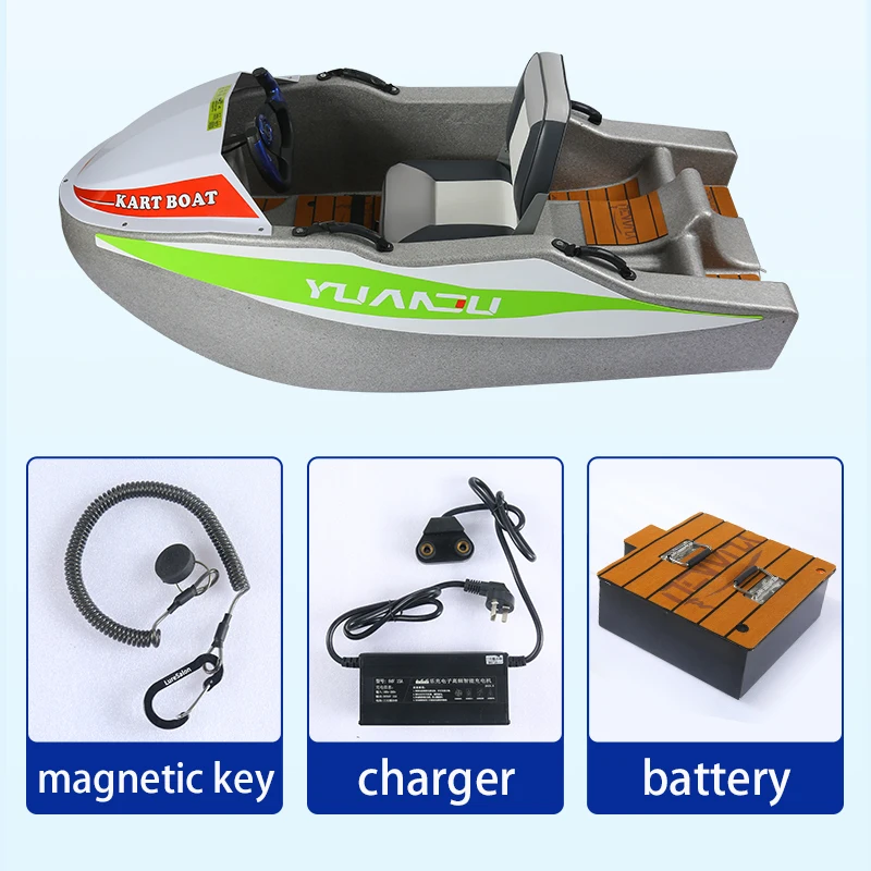 18kw small water-based recreational sports electric motorboat, small speedboat