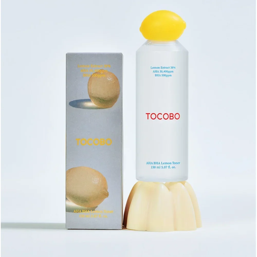 

TOCOBO Lemon VC Whitening Toner 150ml Brightening Exfoliating Salicylic Acid Gentle Conditioning Moisturizing Korea Skin Care