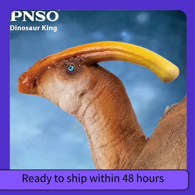 

Wyatt Dinosaur Growth Companion Parasaurolophus Toy Collectible Action Figure Educational Simulation Birthday Gift for Kids