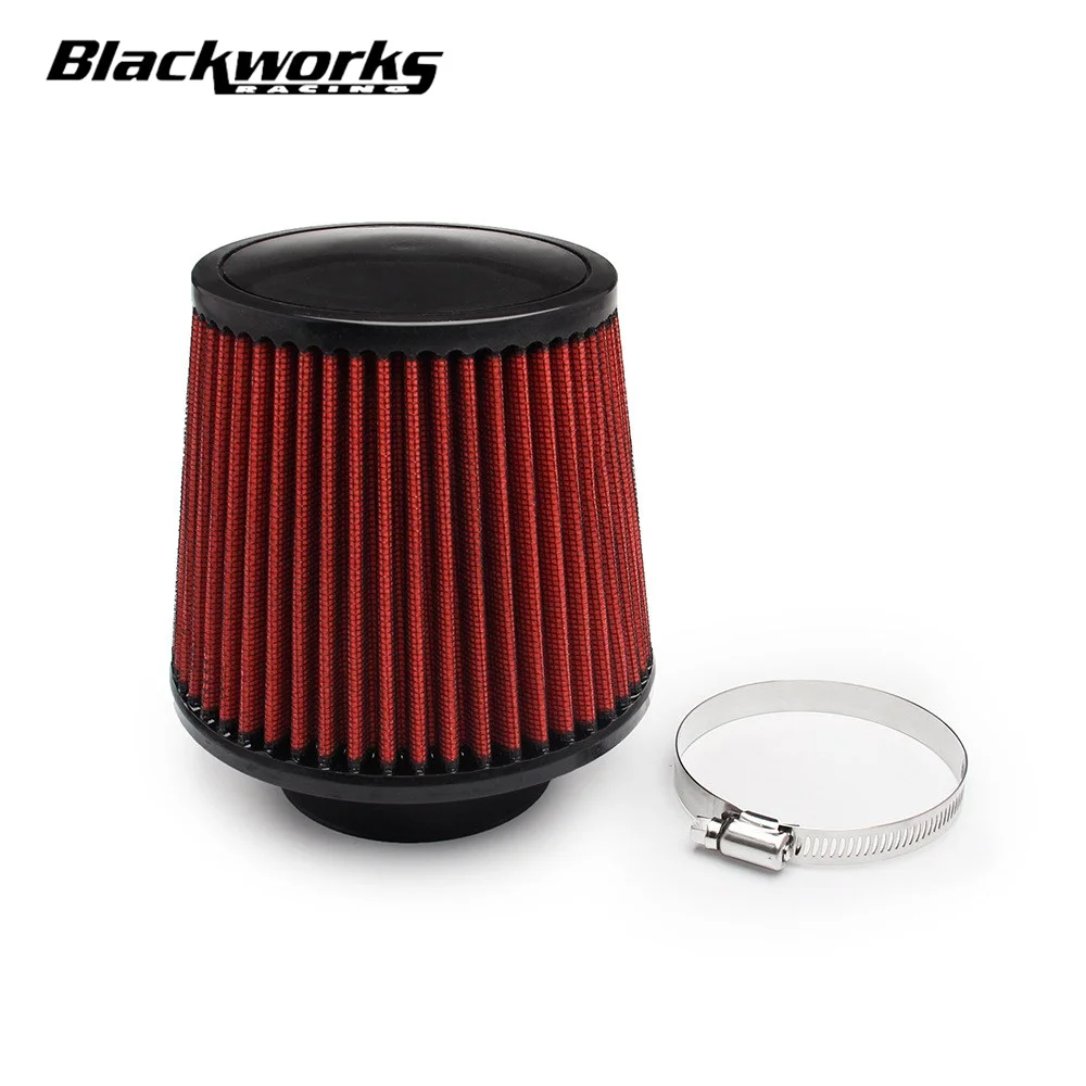 Universal Car Air Filter Motor Car Cold Air Intake Cleaner Pipe Modified Accessory Minibike Auto Mushroom Head Filter 76/100mm