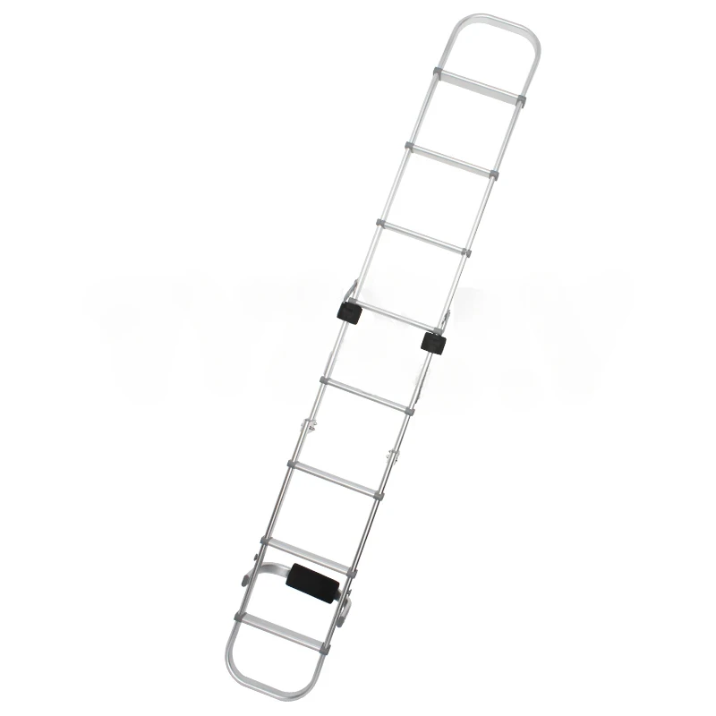 OEM Camper Accessories Aluminum Alloy RV Long Rear Scalable Ladders RV Retractable Ladders