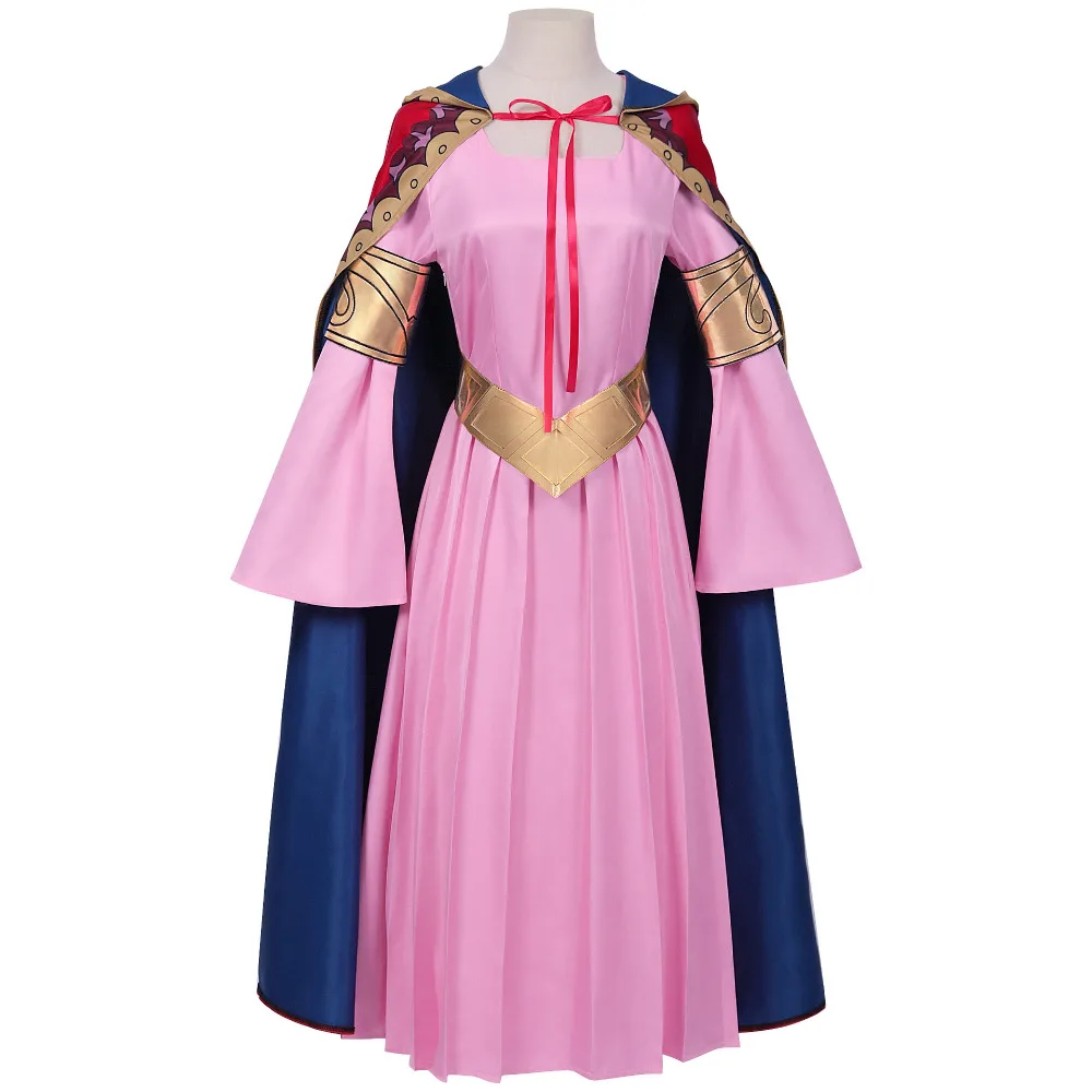 Disfraz de Hancock de Anime para mujer, conjunto completo de vestido rosa, uniforme, ropa de actuación para fiesta de carnaval, Halloween, juego de rol