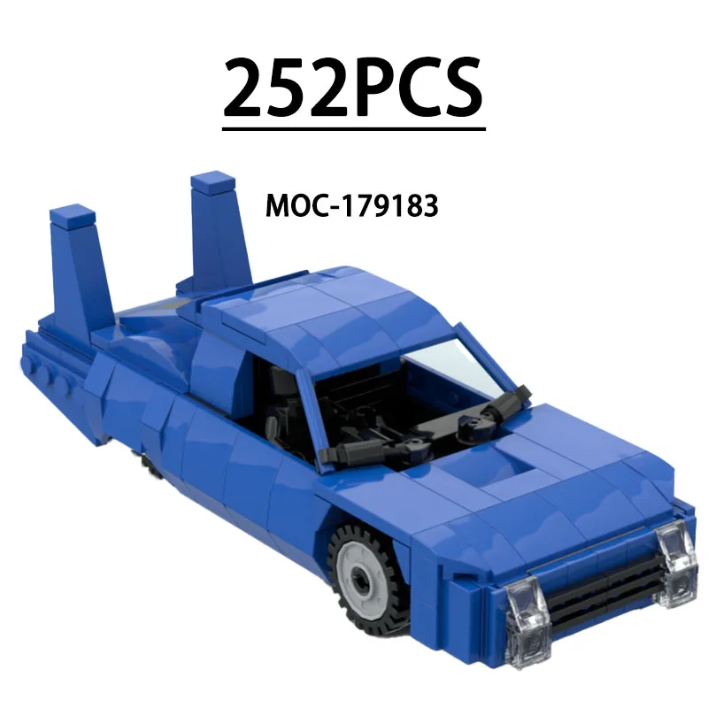 

Конструктор MOC-179183: Модель гоночного автомобиля (252 детали) – развивающая игрушка для детей, подарок на День рождения, Рождество, Новый год