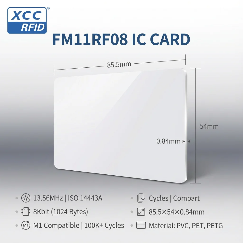白無地印刷可能F08 RFIDカード 1K 13.56MHz - Hotel Lock Card System のレビューと価格