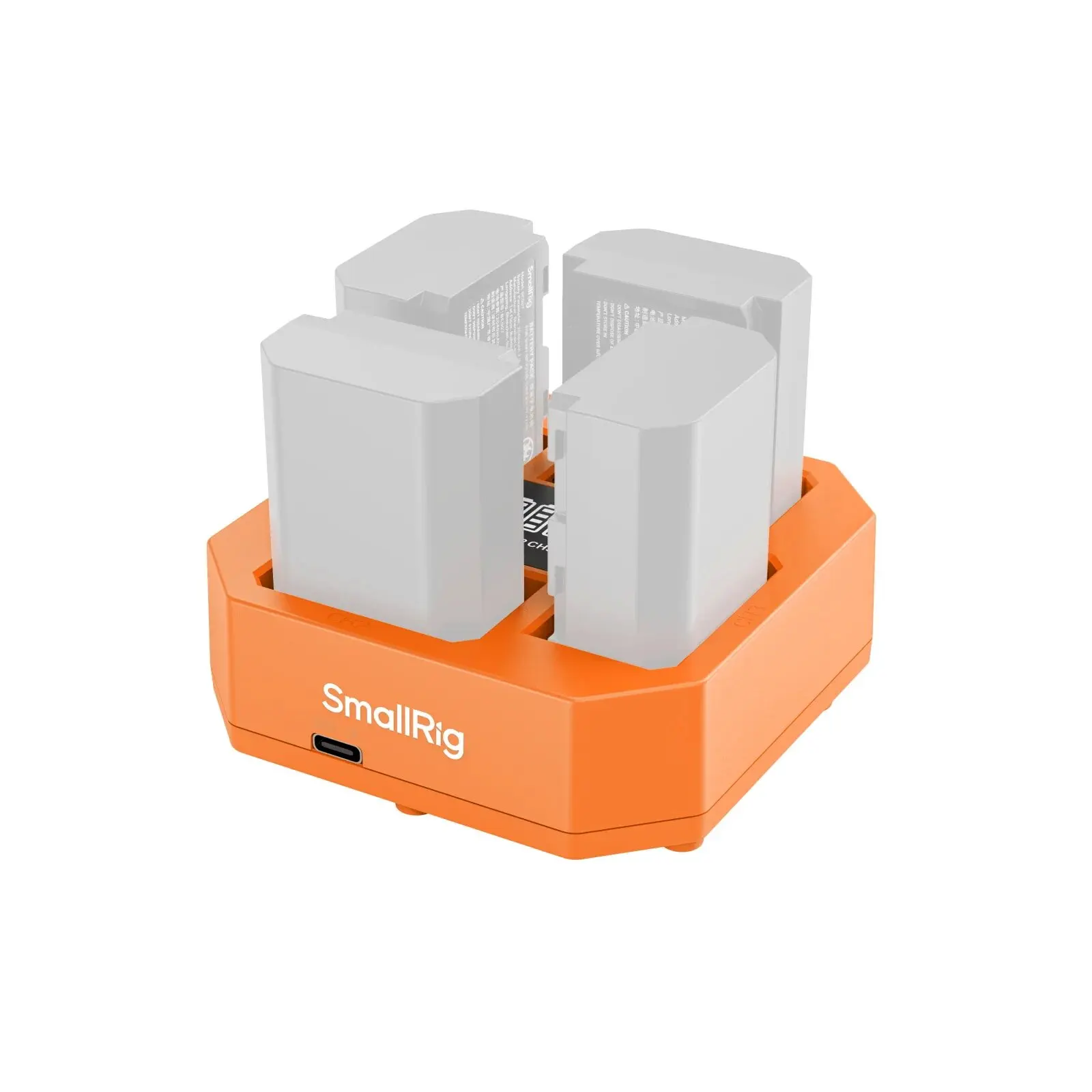 Caricabatteria per fotocamera NP-FZ100 a 4 canali con ingresso SmallRig da 60 W con monitor display a LED 4839