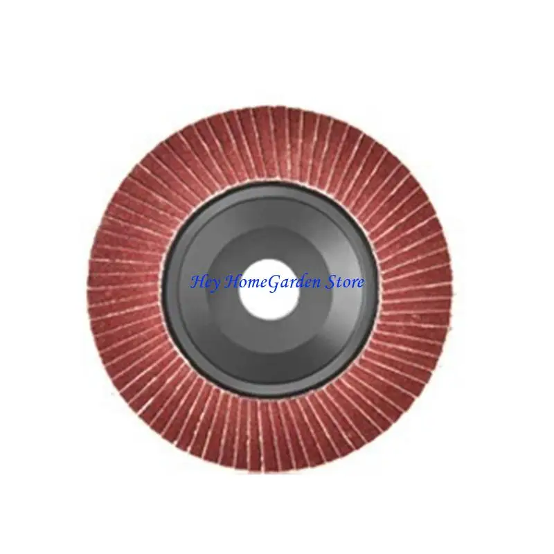 Roda retificação ângulo C63B 4 polegadas e almofadas polimento para tábuas metal