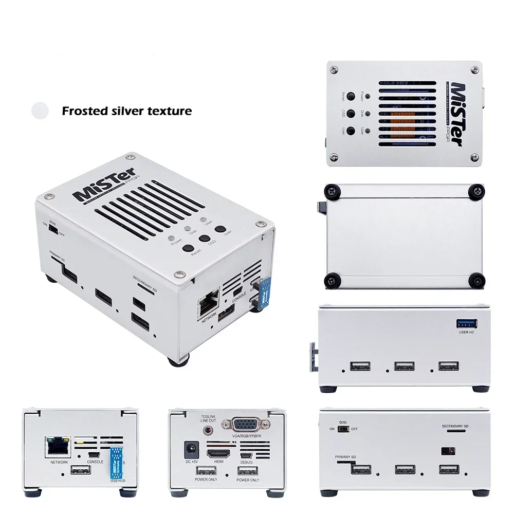 2023 RetroScaler MisterFPGA Core Control Terasic DE10-Nano اللوحة الرئيسية لمشروع MiSTer FPGA لعبة الألعاب متعددة المنصات