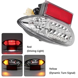 Motorcycle Tail Light Rear Brake Lamp Taillight LED Turn Signals Integrated for Suzuki GSX1300R Hayabusa 1997-2007