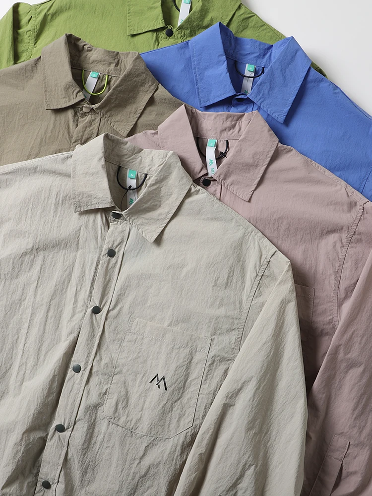 

Outdoor Lightweight Waterproof Long Sve irt ex Loose Casual Summer Sun Protection Faionable Coat Sle Ice Sensation