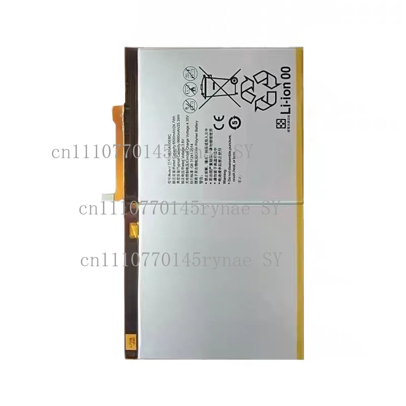 100% New Original For Huawei M3 Lite 10 6660mAh High Capacity HB26A510EBC +Free Tools