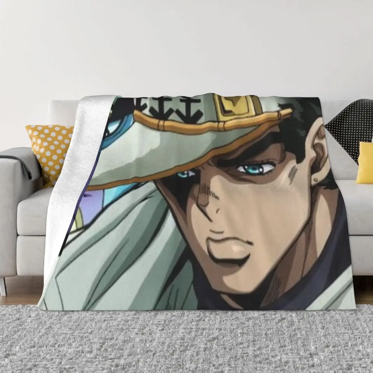 JoJo 001143 Anime Blankets Custom Blanket comfort warm soft blankets for winter Throw Blanket