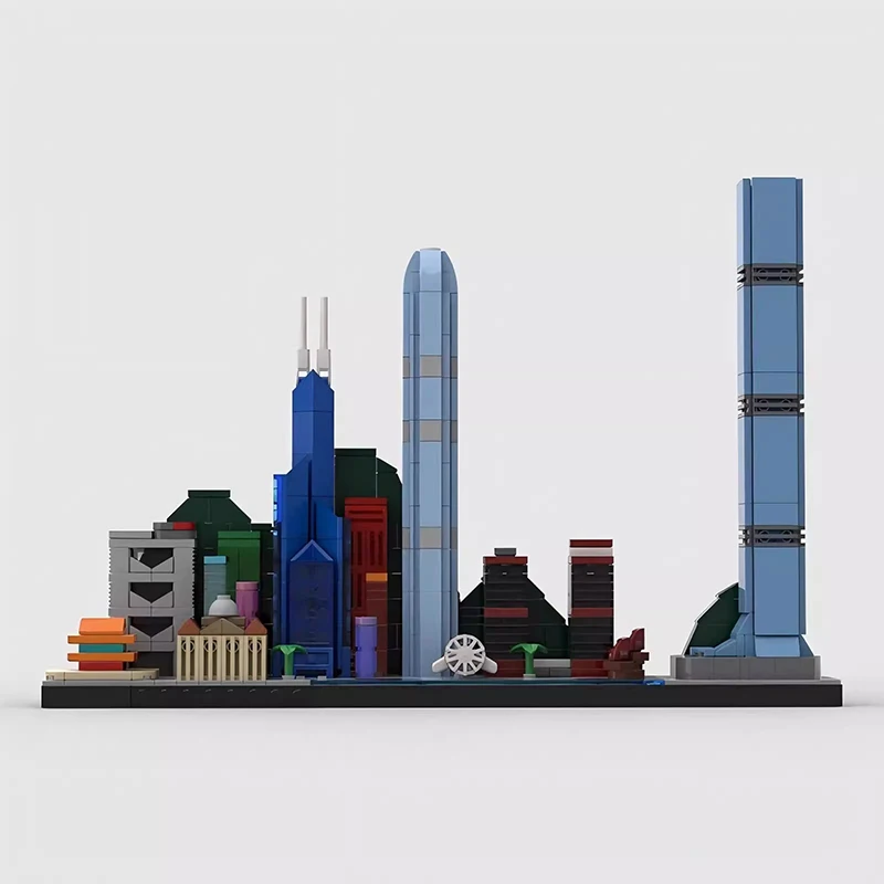 Bricklink City Skyline Sets Kuala Lumpur Macao Washington Amsterdam Kyoto Seattle Seoul Rome Street View Bausteine Spielzeug