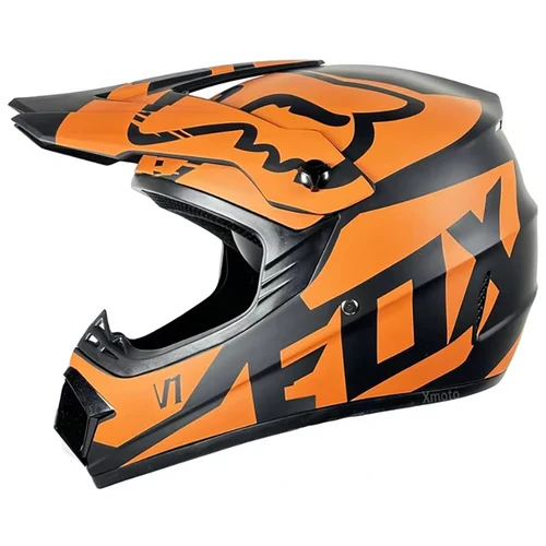 Imagen 2 del producto Casco integral con certificación DOT: unisex para motocross, MTB, descenso y deportes extremos