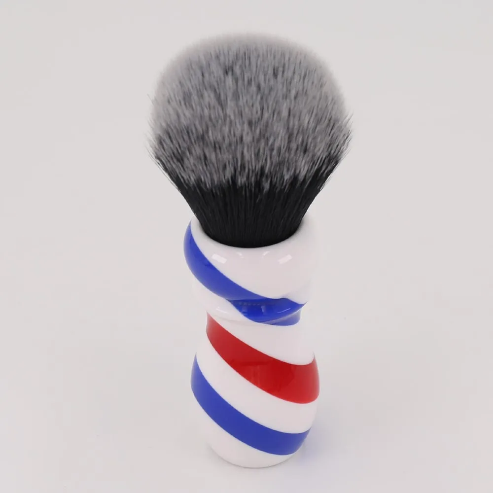 Yaqi New Barber Pole Style 24mm Tuxedo Knot Men's Shaving Brush