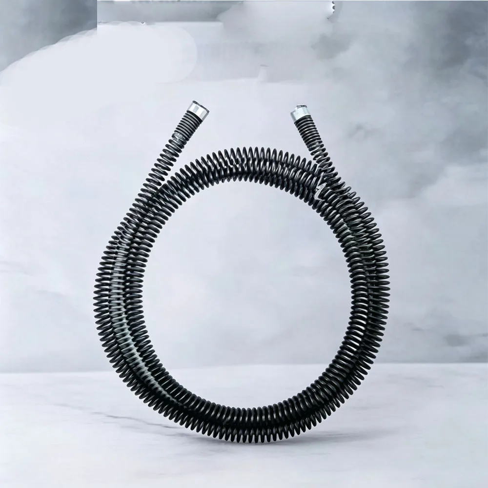 16mm Diameter Drain Dredge Spring 3 Meter Length Sewer Pipe Cleaning Spring Unclog Tool for Bathroom Kitchen Drainage