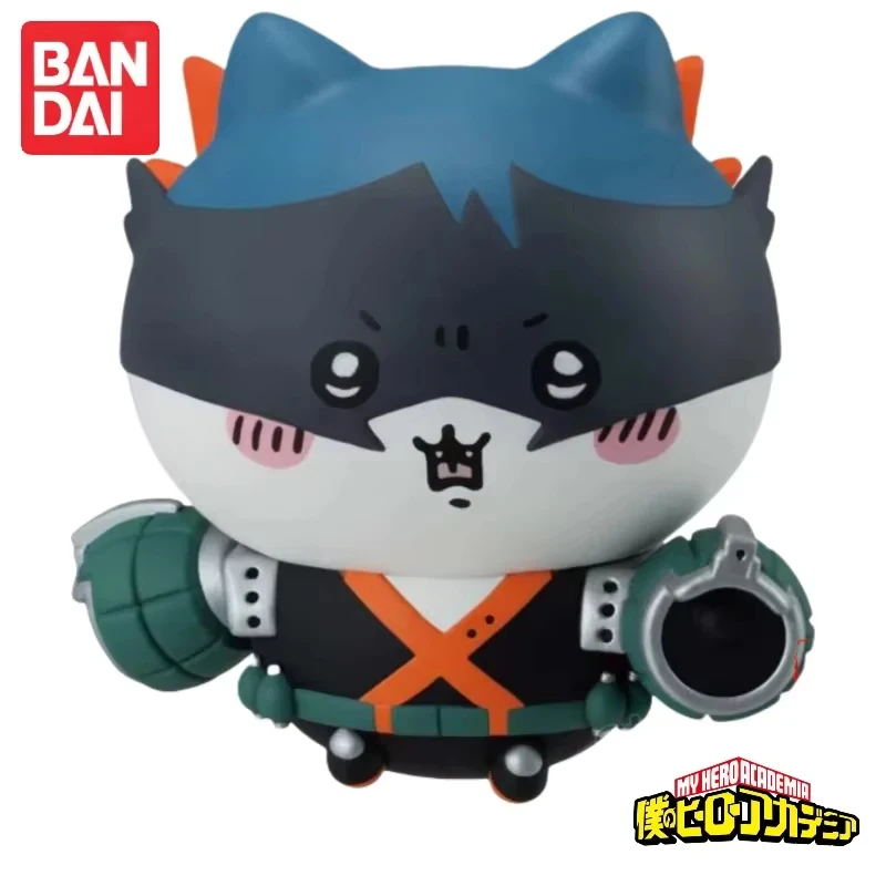 Bandai Original BANPRESTO My Hero Academia X Chiikawa Midoriya Bakugou Katsuki Hachiware Todoroki Shoto Usagi Anime Figure Toys view 3