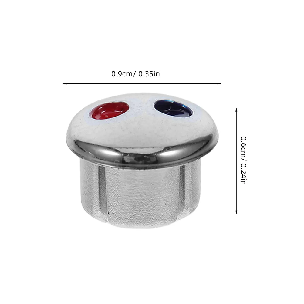 20Pcs Faucet Handle Caps Red Blue Decorative Hot Cold Water Markers Universal Replacement Kitchen Bathroom Sink Knobs Water view 3