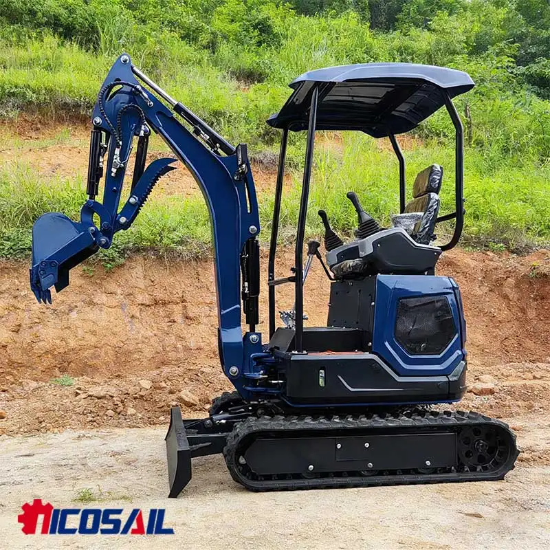 

Многоцелевой мини-экскаватор на гусеничном ходу 1,8 тонны — высокое качество для дренажных работ в садах, на фермах и строительных площадках