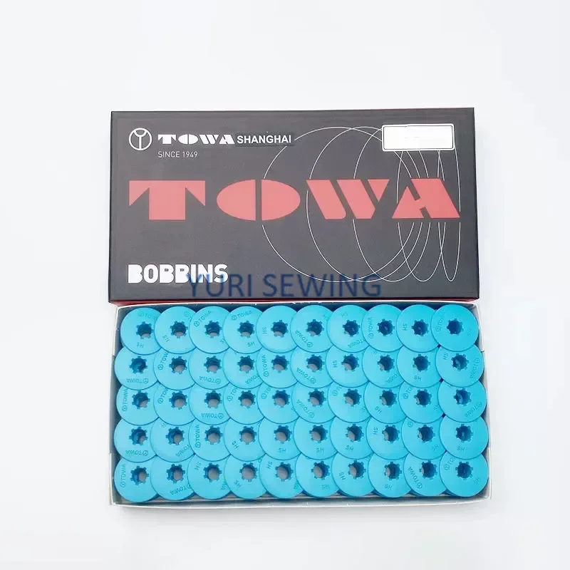 10PCS TOWA brand plastic bobbin original high quality for electric lockstitch industrial sewing machine parts