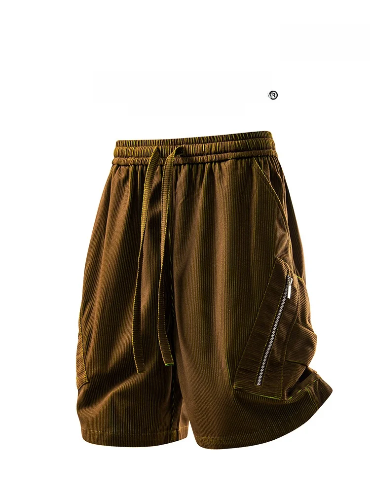 

KITH Новые летние повседневные свободные тонкие мужские шорты из полиэстера с прямыми штанинами, дышащие, универсальные, базовые цвета