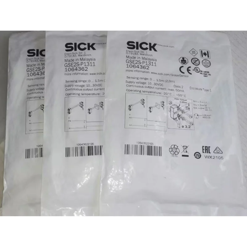 

New GSE2S-P1311 1064362 photoelectric sensor in stock for quick delivery