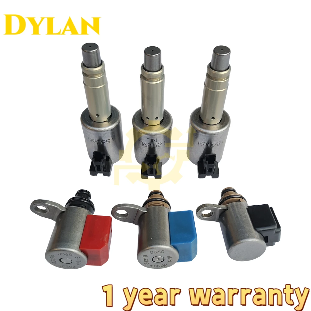 

100% Original Factory JF414 JF414E Solenoid Kit for Nissan Versa Almera 2013-2015 4-Speed AWD Transmission RE4F03C