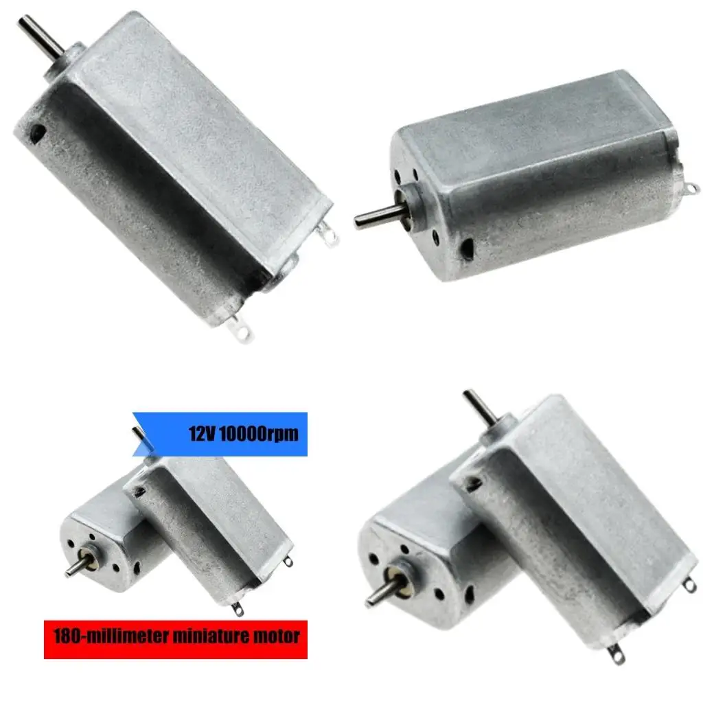 

652F High Performances 180 Microing Motor 6V 12V Short Shaft Great Convenient for Student and Maker Projects Supplies