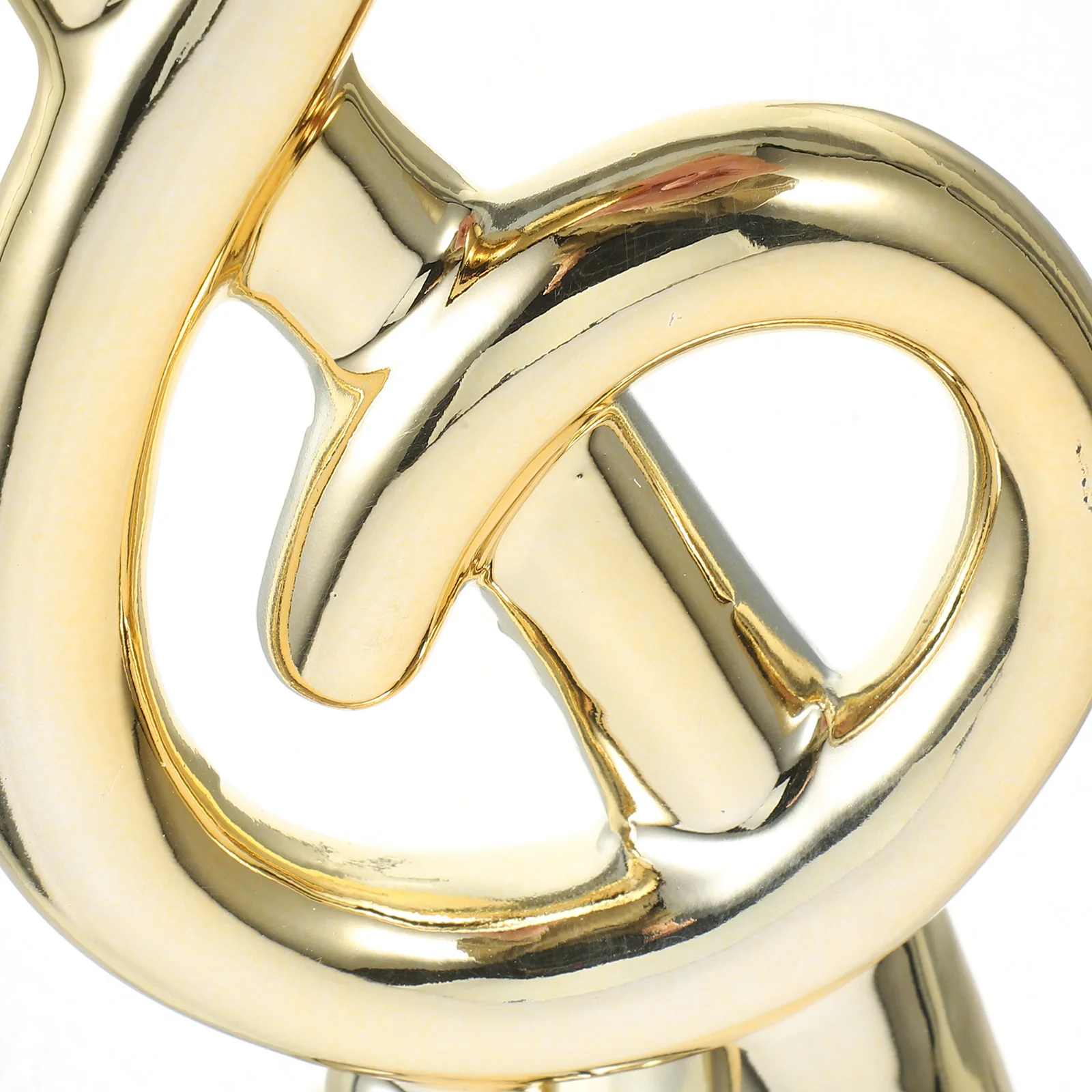 

Ceramic Music Note Sculpture Decorative Desktop Ornament Small Tabletop Home Office Decor Ceramic Music Note Photography Prop