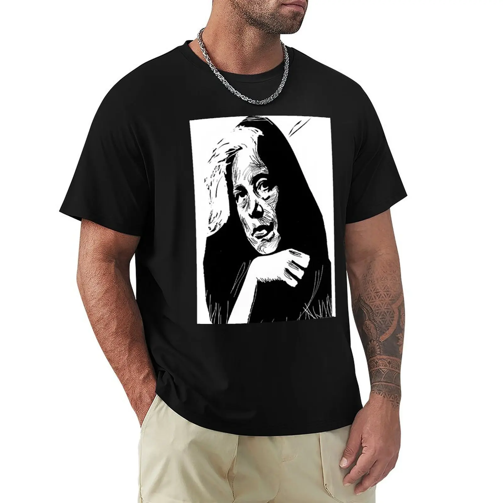 Susan Sontag T-Shirt Plus Size All Match Tee Shirt
