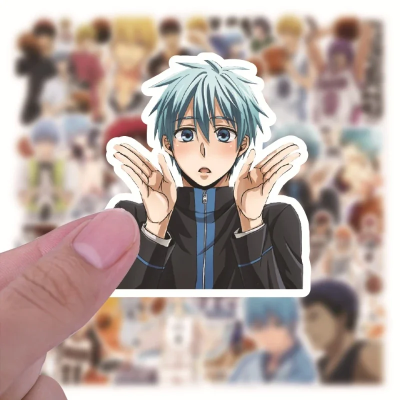 50/30/10PCS Kuroko Tetsuya  Kagami Taiga Aomine Daiki Popular Anime Peripheral Stickers To Decorate Motorcycle Phone Stickers