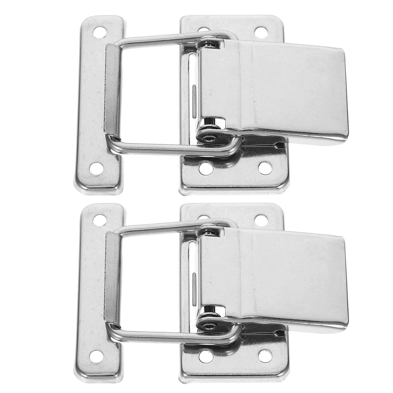 

2 pcs Sealing Buckle Lock Latches Stainless Steel Toolbox Hardware Suitcase Accessories Cabinet Making Connector Buckles