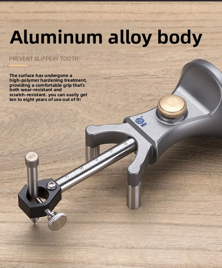 Woodworking Scriber Arc Line Dual Use Marking Gauge European Style DIY Tool