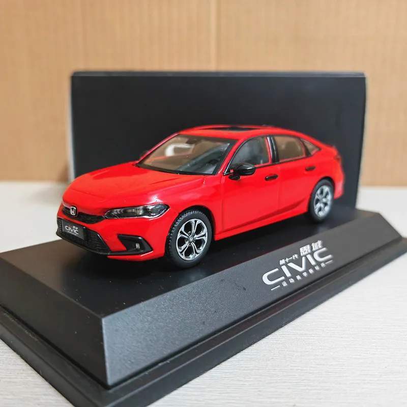 

1:43 Honda Civic 2025 Alloy Sports Car Model Diecasts Metal Off-road Vehicles Car Model High Simulation Kids Toy Gift Decoration