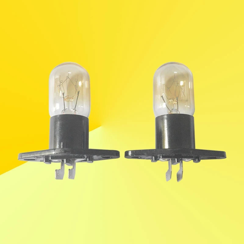 250v 2a電子レンジ電球冷蔵庫照明LED電球ベース高温度アプライアンス交換用電球ユニバーサル