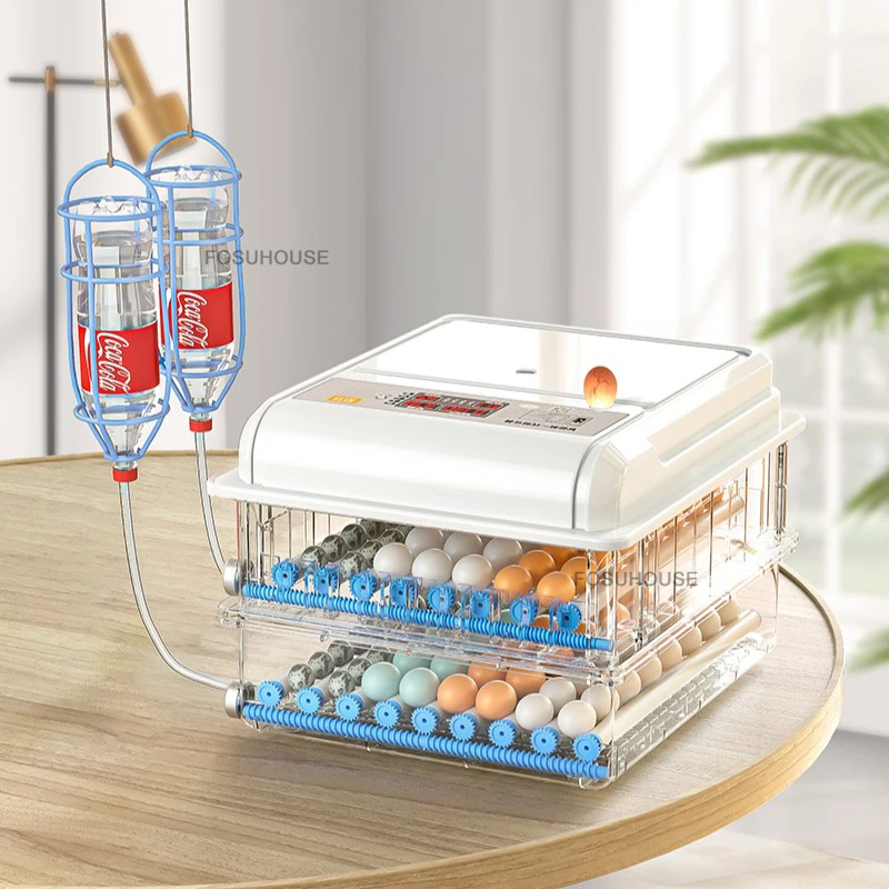 Fully Automatic Egg Incubators Smart Home Rutin Chicken Breeding Incubators Modern Multi-functional Household Eggs Incubators