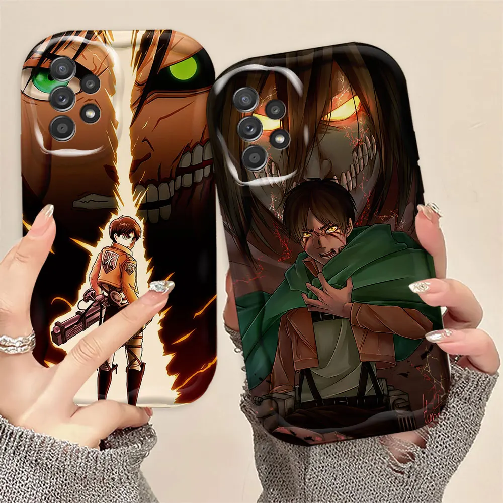 Eren Yeager A-Attack on TitanA  Phone Case For OPPO R17 R15 B F23 F21 F19 F11 F9 A32 A17 A9 A8 A7 X A5 A3 X S 5G PRO