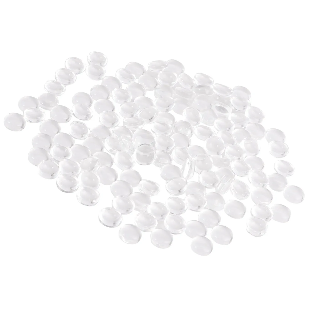 200 toppe rotonde in vetro da 6 mm, materiale per gioielli fai da te, accessori fatti a mano per orecchini, bracciali, artigianato, idee regalo