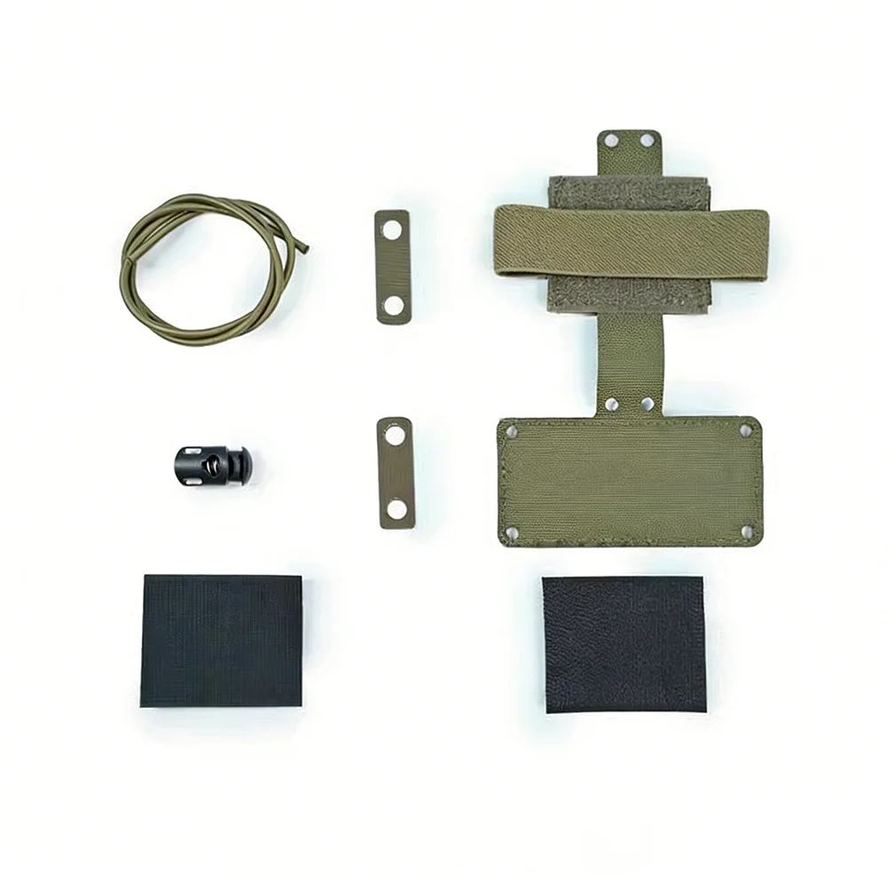 Tactical Hunting Helmet Night Vision Battery Pack Retainer NVG Battery Case Fixed Pouch Bag