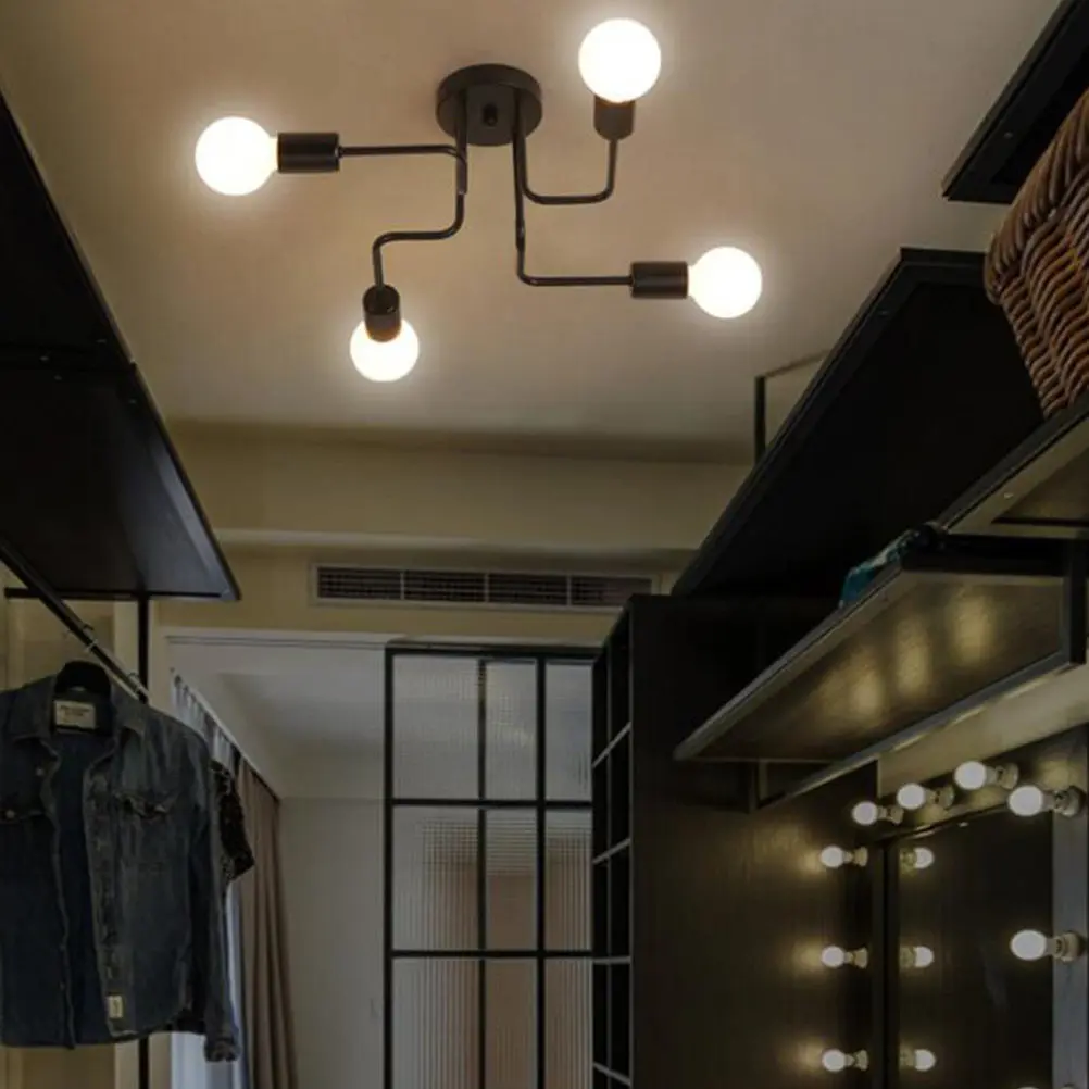 

Modern Ceiling Light LED Simple Iron Lamp for Bedroom Living Room Kitchen Dining Room Creative Indoor Ceiling Downlight