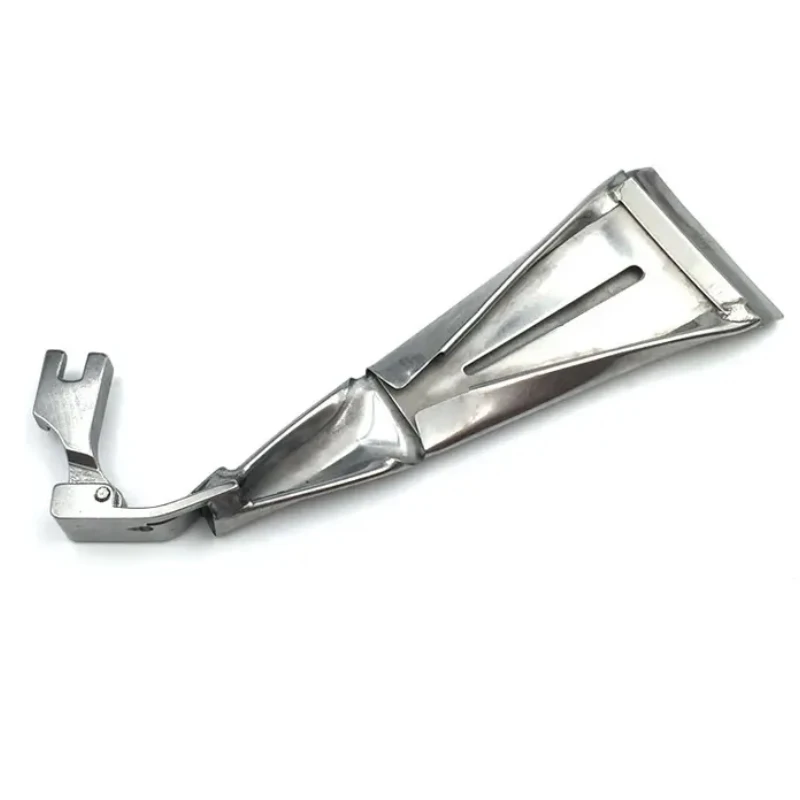 Upward Tape Belt Loop Folder Presser Foot for Industrial 1-Needle Sewing Machine, DAYU134 Belt Loop Folder Attachment