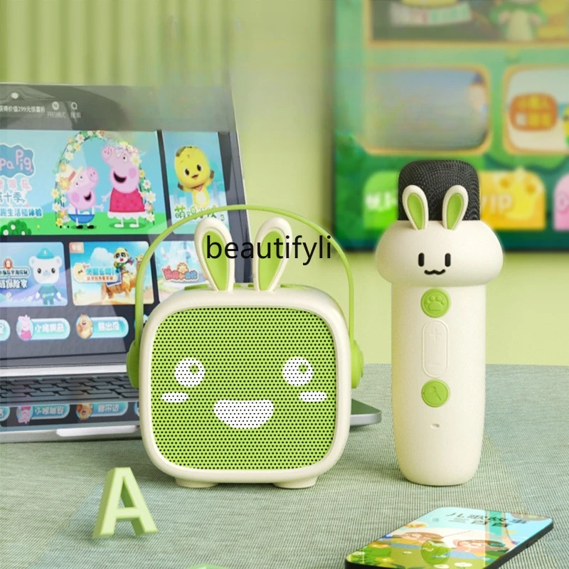 

Bluetooth Speaker Story Early Education Machine Enlightenment Portable Home Microphone Integrated Speaker