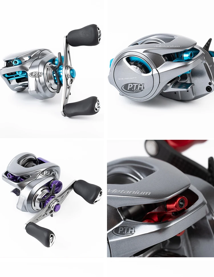 PTH Verlängerte Long-Cast-Schnurführung DIY Upgrade-Modteil für Shimano 20-24 Metanium DC Baitcasting-Rolle – Detail 7