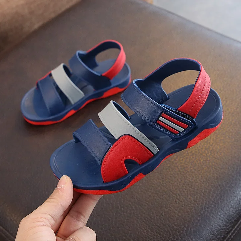 Summer Sandals Children\'s Flats Soft Anti-slip Baby Boys Girls Outdoor Beach Shoes Comfortable Sports Casual Toddler Sandals